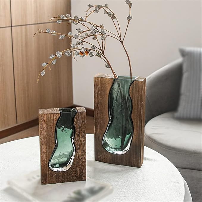 Nordic Live Edge Vase – Where Nature Meets Modern Design