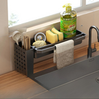 Under Sink Organizer with Non-Slip Design – Multifunctional Kitchen Sink Caddy