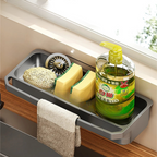 Under Sink Organizer with Non-Slip Design – Multifunctional Kitchen Sink Caddy