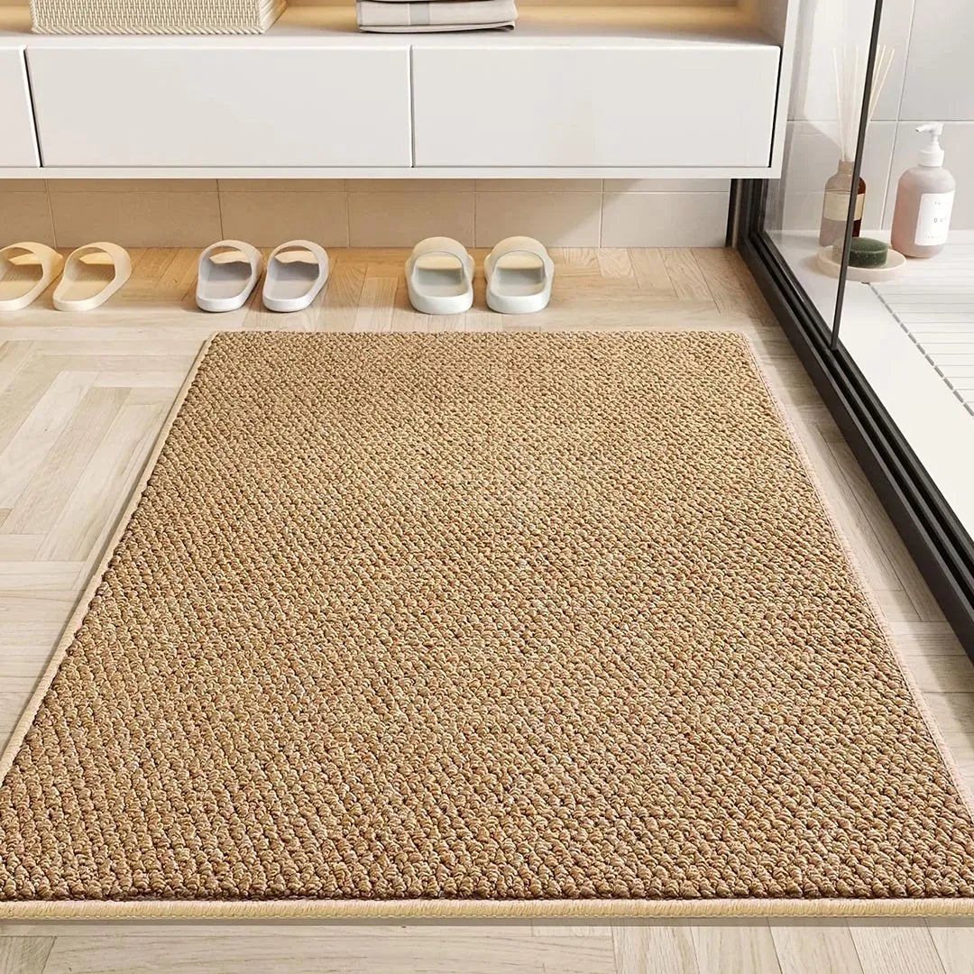 Absorbent Door Mat – Modern Geometric Pattern for Home Entrances