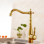 Antique Wash Tray with 360° Rotating Spout – Elegant Sink Fixture for Kitchen 6