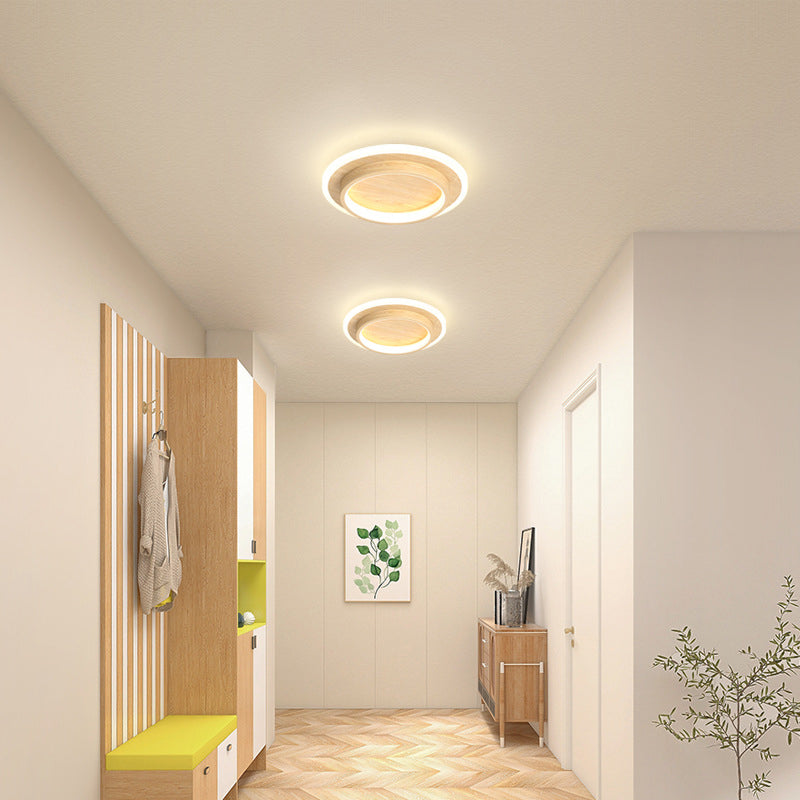 Art Deco LED Ceiling Light – Modern Acrylic Fixture for Living Room