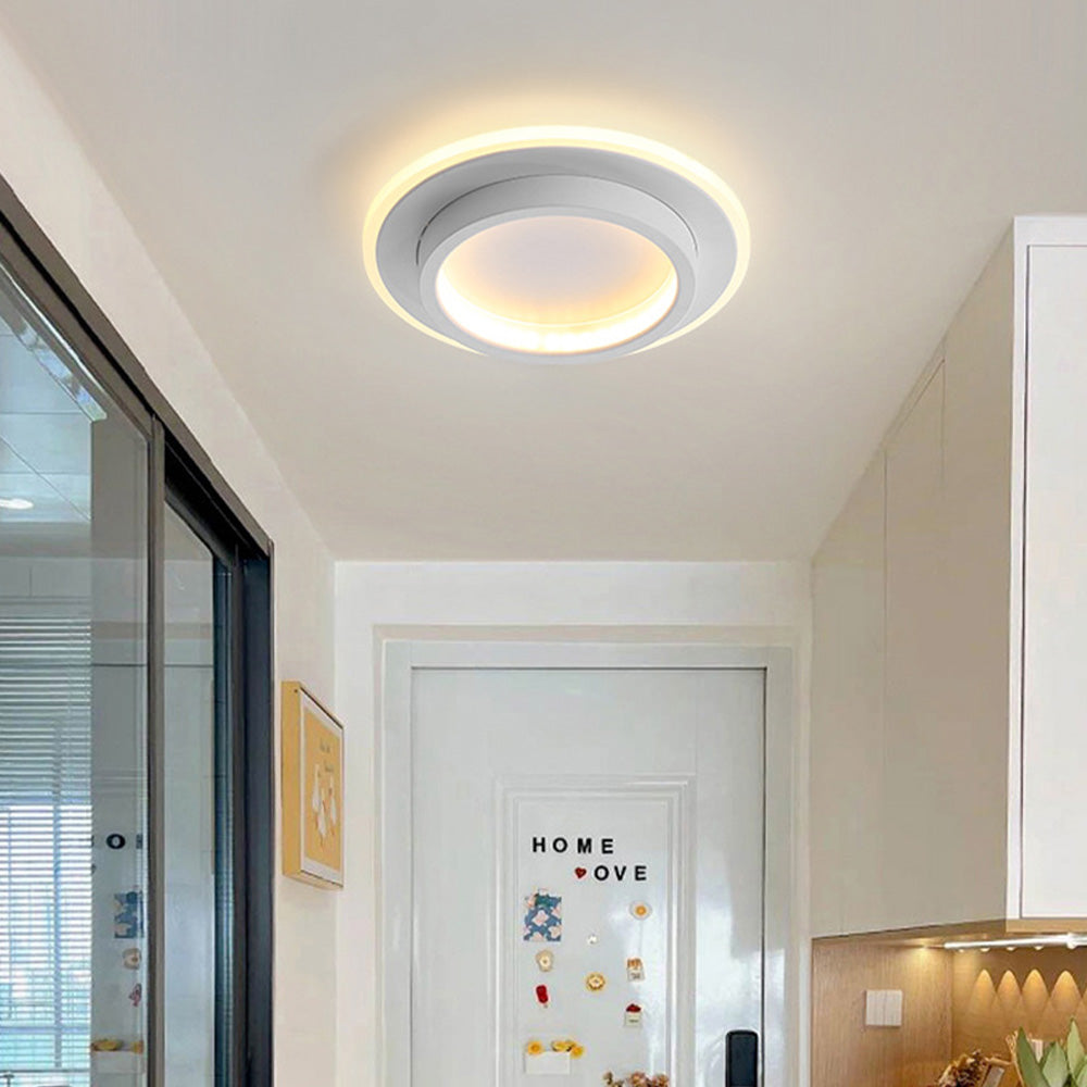 Art Deco LED Ceiling Light – Modern Acrylic Fixture for Living Room