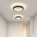 Art Deco LED Ceiling Light – Modern Acrylic Fixture for Living Room