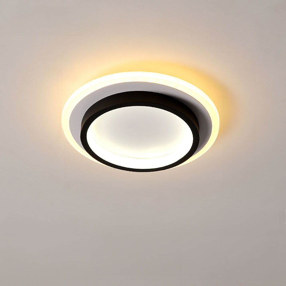 Art Deco LED Ceiling Light – Modern Acrylic Fixture for Living Room