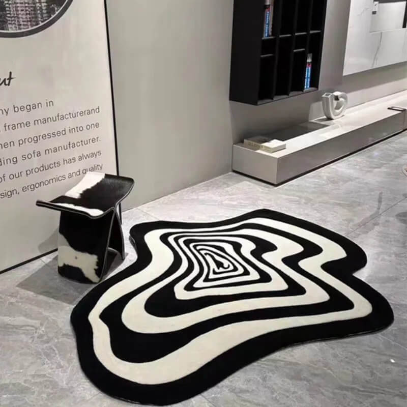 Textured Tufted Rug – Unique Design for Any Room