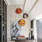 Artistic Melt Pendant Light – Modern Glass Pendant for Kitchen Island