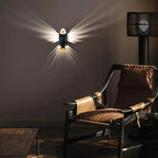 Artistic Luminous Wings Wall Lamp – Nature’s Majesty Illuminated
