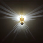 Artistic Luminous Wings Wall Lamp – Nature’s Majesty Illuminated