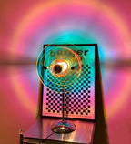 Bauhaus-Inspired Retro Lamp – Stylish LED Bedside Lamp for Bedroom & Living Room
