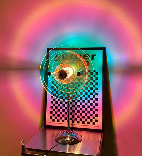 Bauhaus-Inspired Retro Lamp – Stylish LED Bedside Lamp for Bedroom & Living Room