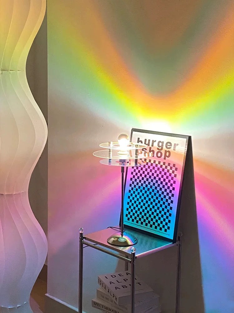 Bauhaus-Inspired Retro Lamp – Stylish LED Bedside Lamp for Bedroom & Living Room
