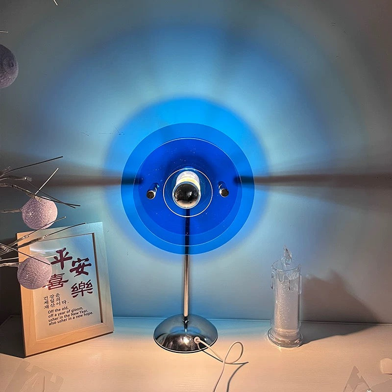 Bauhaus-Inspired Retro Lamp – Stylish LED Bedside Lamp for Bedroom & Living Room