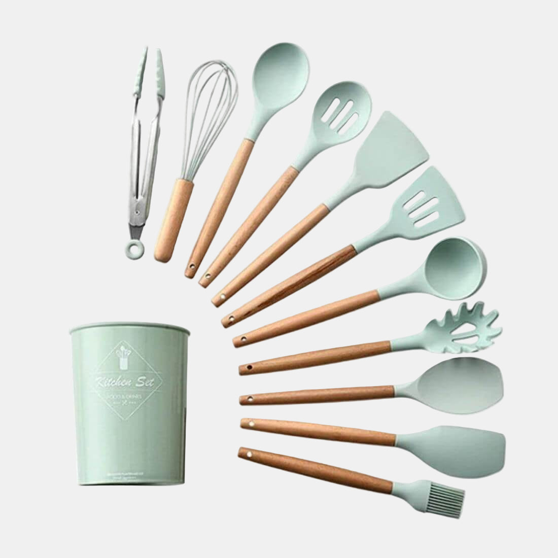 Best Silicone Cooking Utensils Set – Non-Toxic Heat-Resistant Kitchen Tools 0
