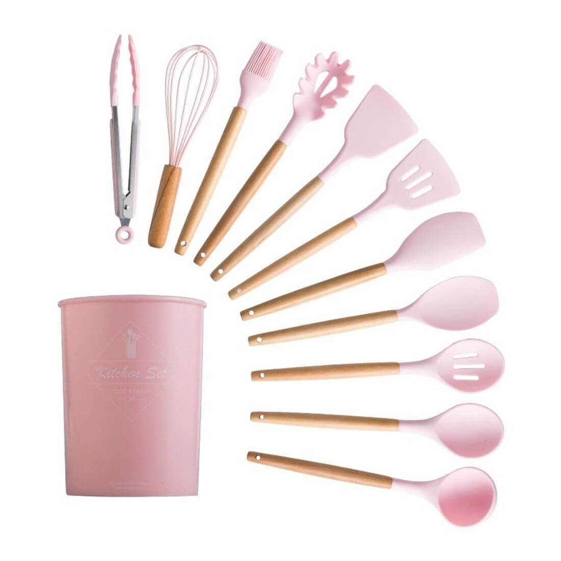 Best Silicone Cooking Utensils Set – Non-Toxic Heat-Resistant Kitchen Tools 4