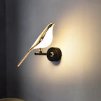 Bird-Shaped Wall Light - Adjustable LED Lamp for Modern Living Room Decor
