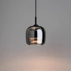 Nordic Black Glass Pendant Light – Modern Elegance with Nordic Sophistication