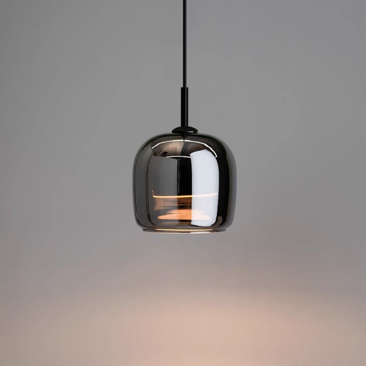 Nordic Black Glass Pendant Light – Modern Elegance with Nordic Sophistication