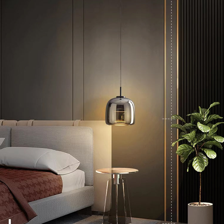Nordic Black Glass Pendant Light – Modern Elegance with Nordic Sophistication