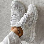 Breathable Round-Toe Sneakers – Stylish Comfort for Every Step