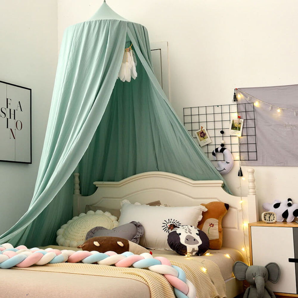 Soft Canopy Bed Curtain – Dreamy Retreat for Children’s Rooms