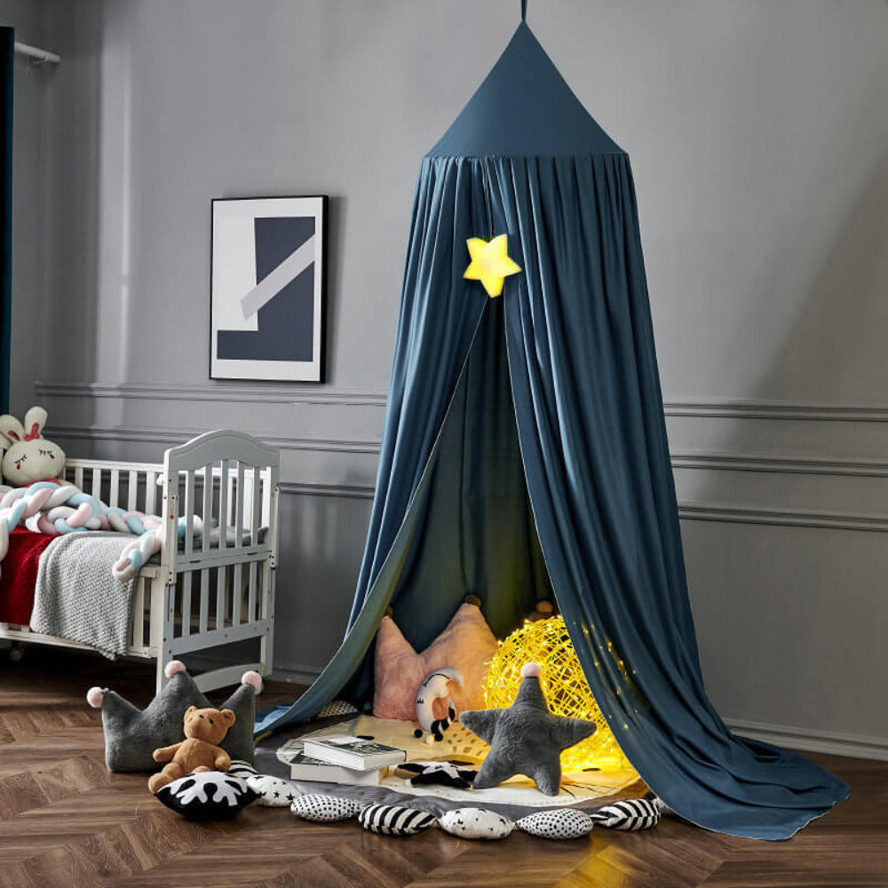 Soft Canopy Bed Curtain – Dreamy Retreat for Children’s Rooms