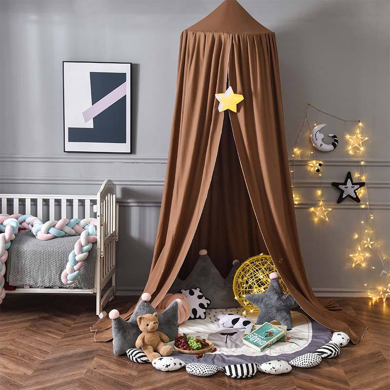 Soft Canopy Bed Curtain – Dreamy Retreat for Children’s Rooms