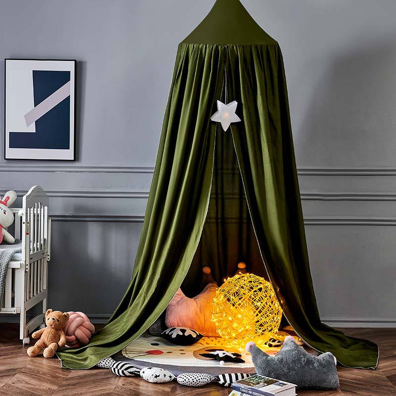 Soft Canopy Bed Curtain – Dreamy Retreat for Children’s Rooms