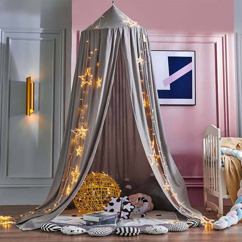 Soft Canopy Bed Curtain – Dreamy Retreat for Children’s Rooms