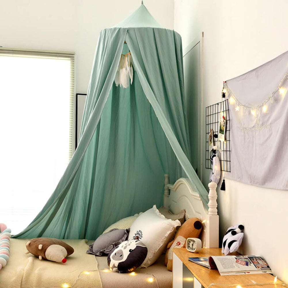 Soft Canopy Bed Curtain – Dreamy Retreat for Children’s Rooms