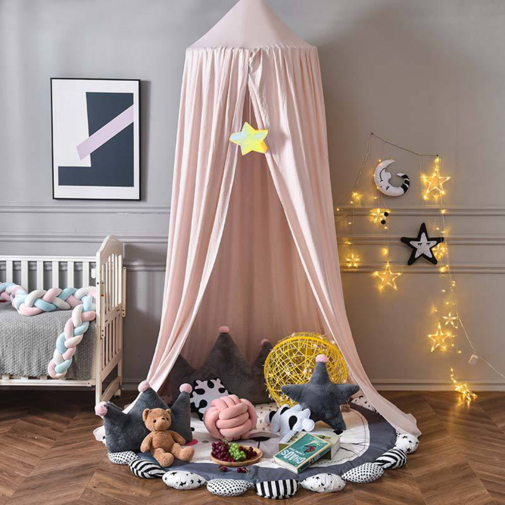 Soft Canopy Bed Curtain – Dreamy Retreat for Children’s Rooms