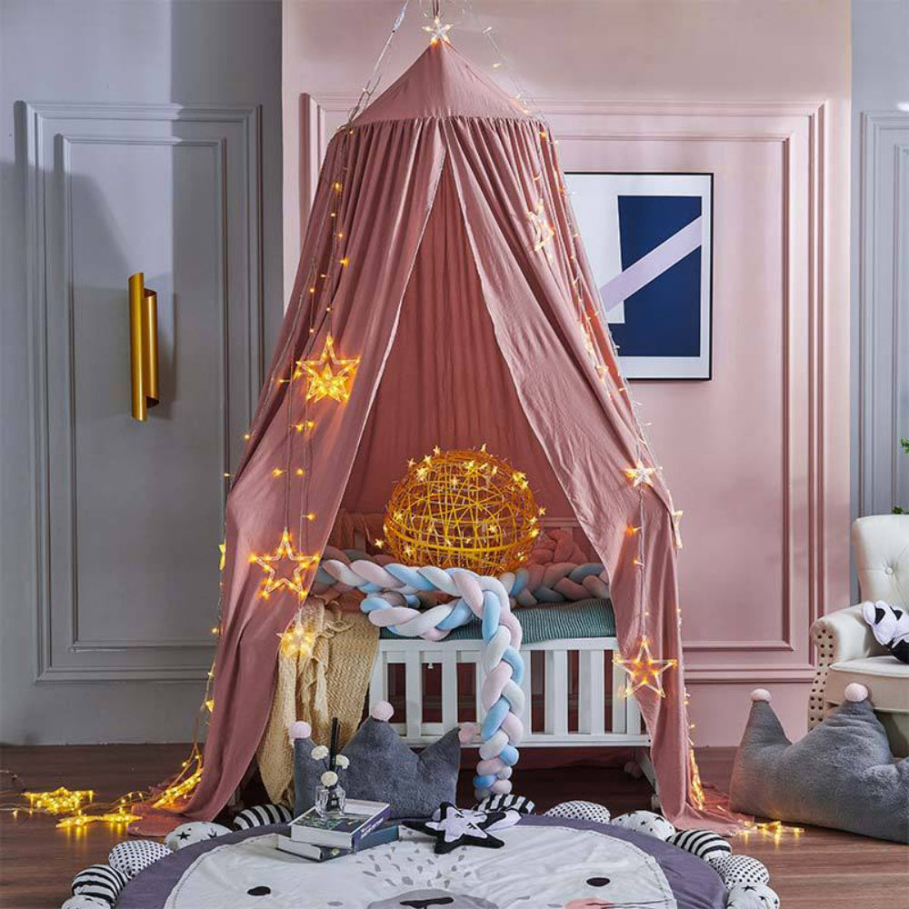 Soft Canopy Bed Curtain – Dreamy Retreat for Children’s Rooms