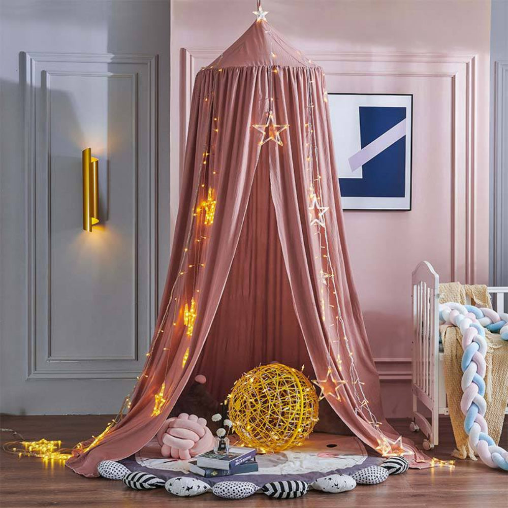 Soft Canopy Bed Curtain – Dreamy Retreat for Children’s Rooms