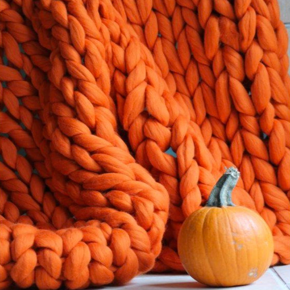 Comfortable Plaid Knitting Kit – Perfect Gift for Crafters