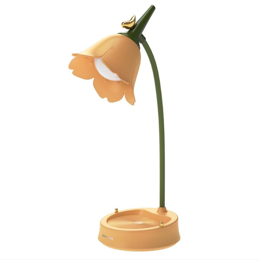 Minimalist Flower Design Table Lamp – Playful Flower Shaped LED Lamp for Bedside Table & Desk