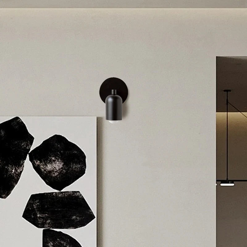 Colorful Minimalist Wall Sconce – Elegant Glass Light for Small Spaces 4