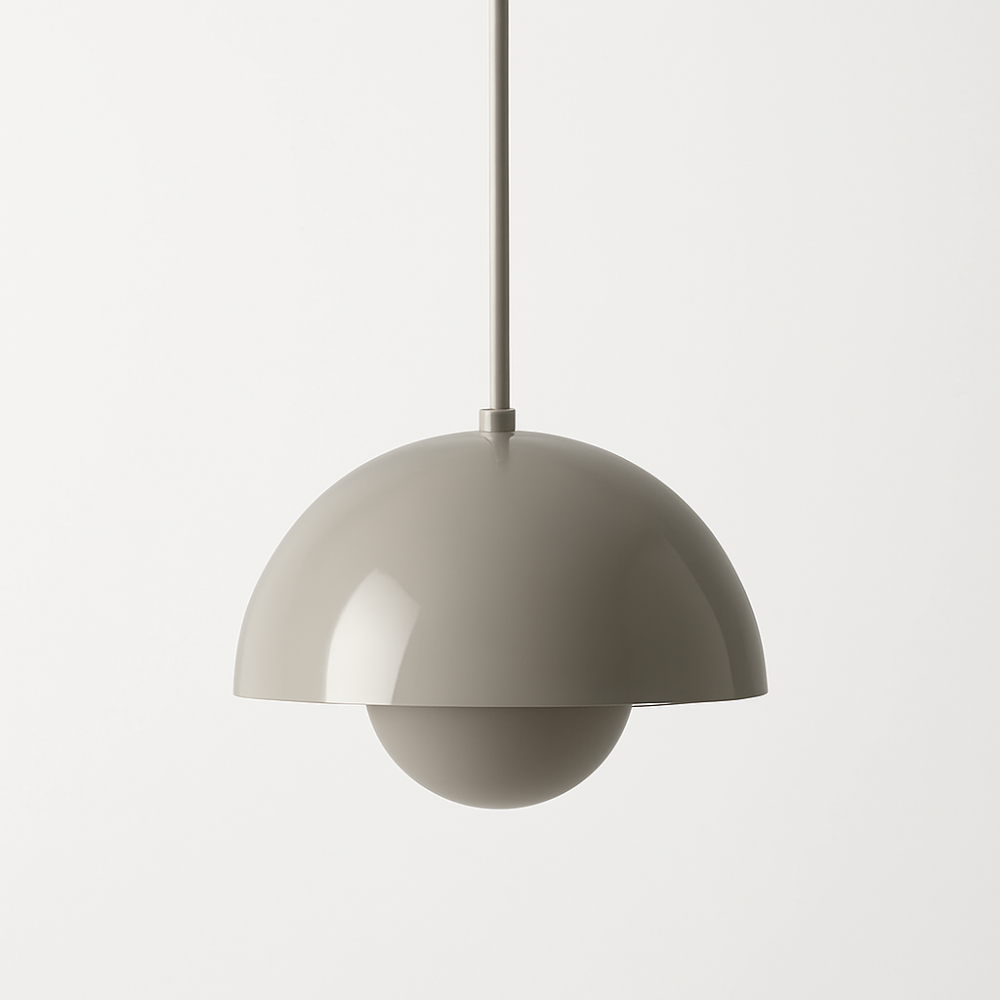 Semicircular Colored Chandelier – Modern Scandinavian Elegance
