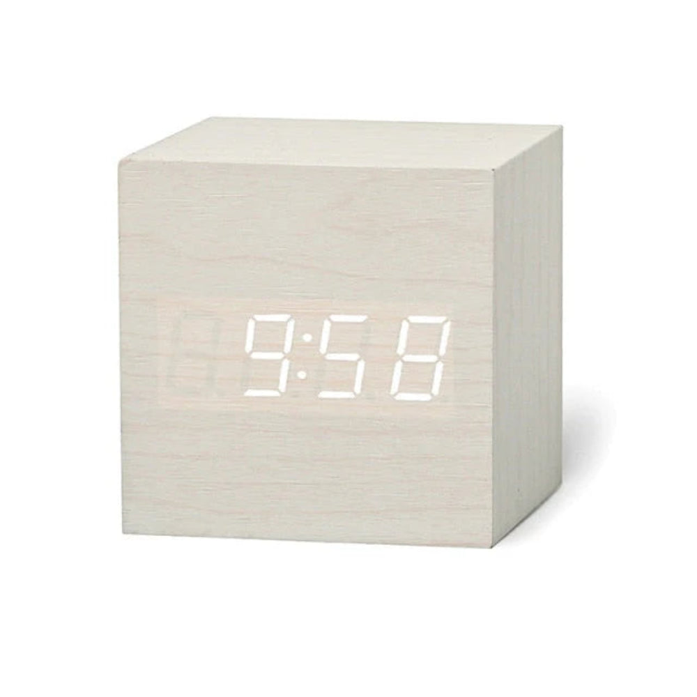 Compact Mini LED Digital Alarm Clock – Adjustable Brightness & Night Mode