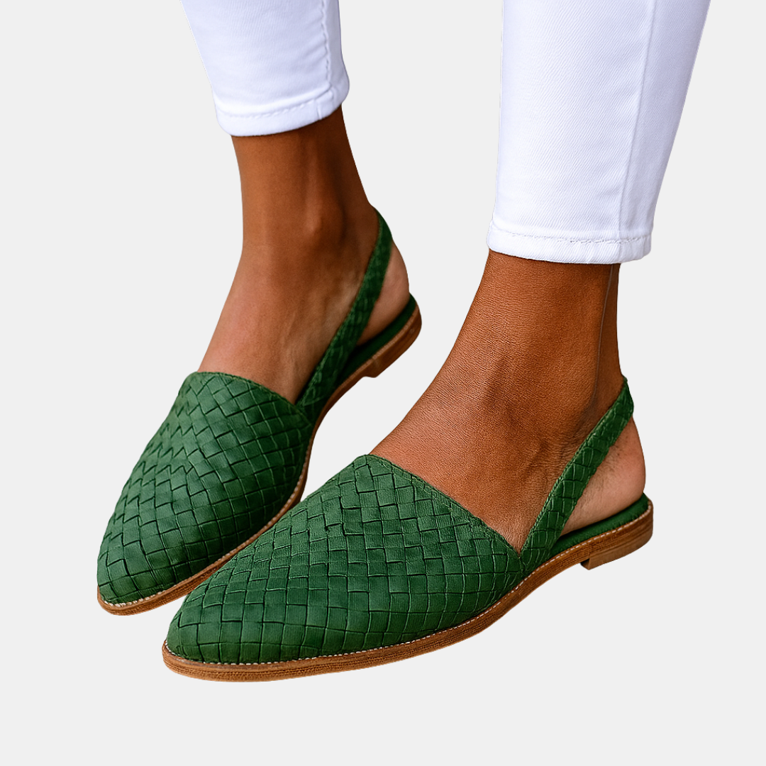 Woven Slip-On Flats for Women – Effortless Style and Everyday Comfort