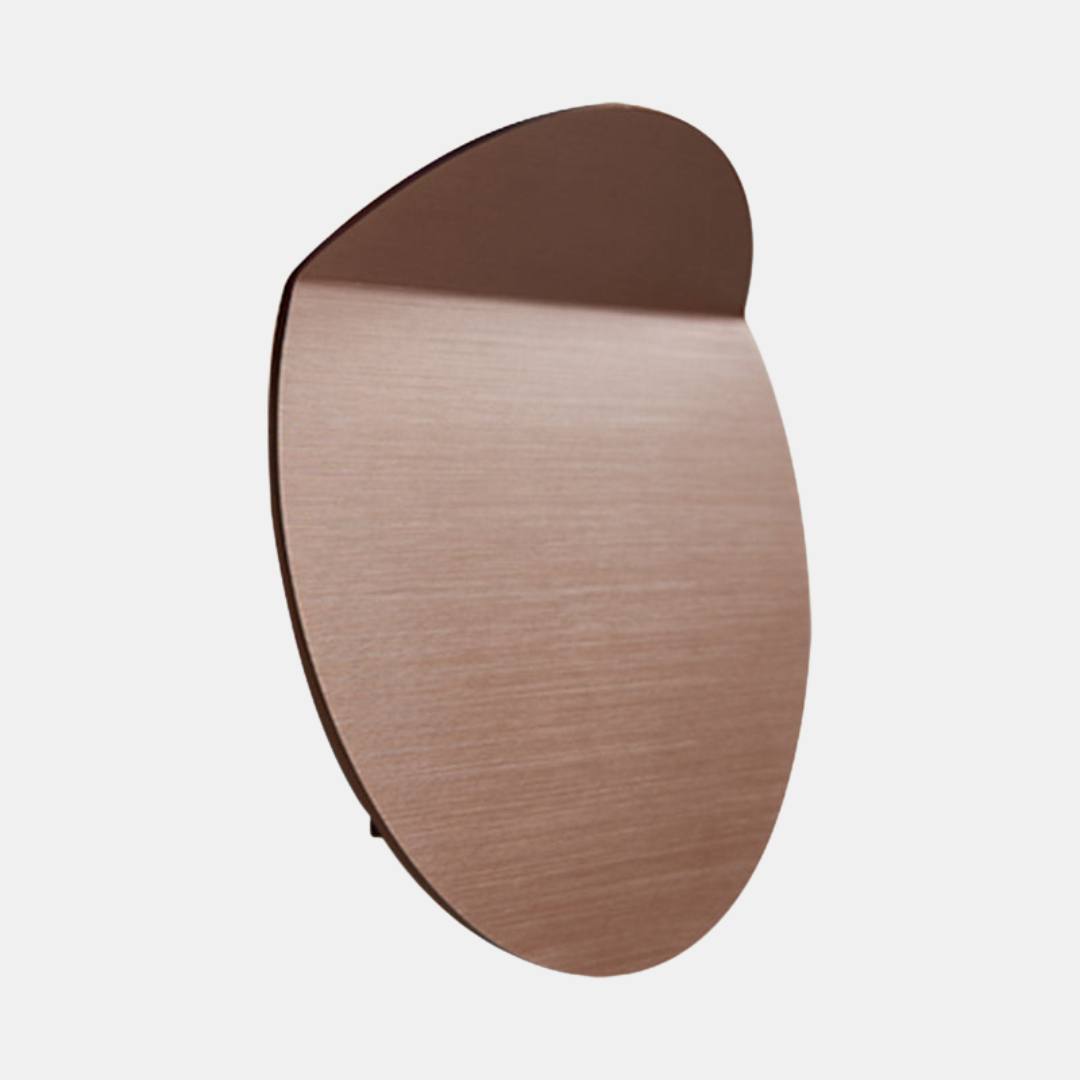 Modern Round Metal Wall Lamp – Sleek LED Indoor Lighting