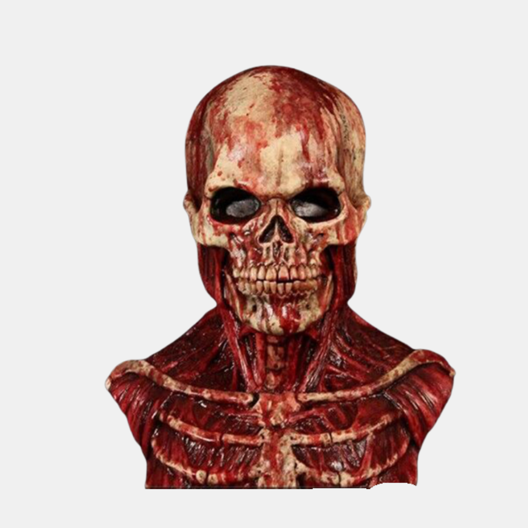 Scary Halloween Mask – Realistic Horror Costume for Unforgettable Frights