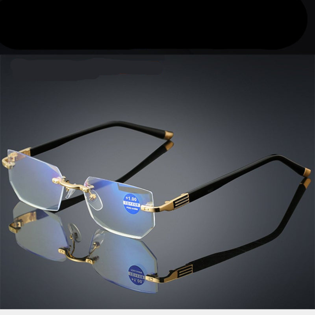 Smart Reading Glasses – Ultralight Progressive Lenses with Blue Light Protection