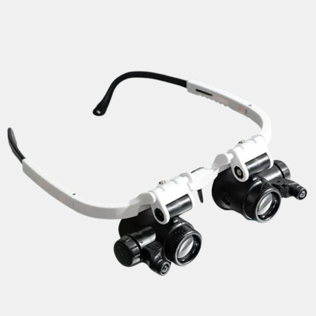 Adjustable LED Magnification Glasses – Magnification for Precision Work and Hobbies