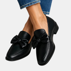Black Luxe Comfort Loafers – Effortless Elegance, All-Day Ease