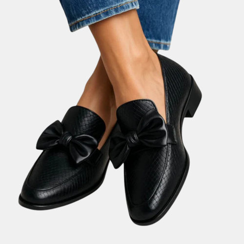 Black Luxe Comfort Loafers – Effortless Elegance, All-Day Ease