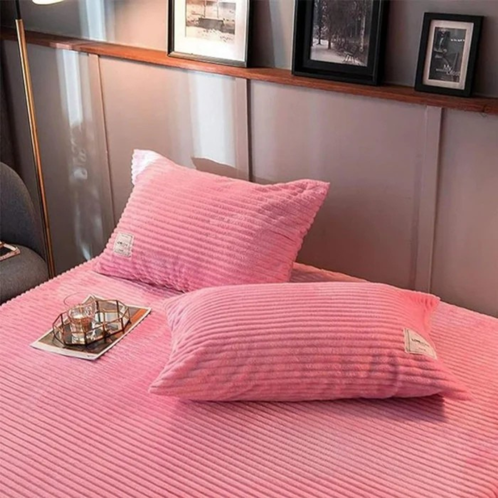 Velvet Fleece Duvet Cover for Winter – Cozy Warm Bedding for Bedrooms