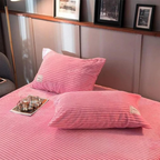 Velvet Fleece Duvet Cover for Winter – Cozy Warm Bedding for Bedrooms