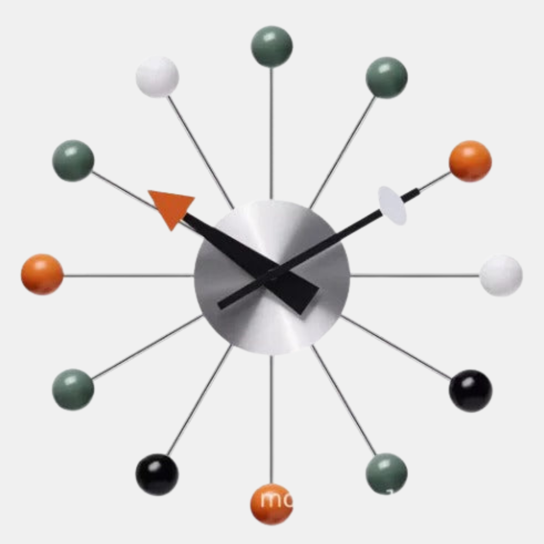 Modern Ball Wall Clock – Playful Elegance for Your Home
