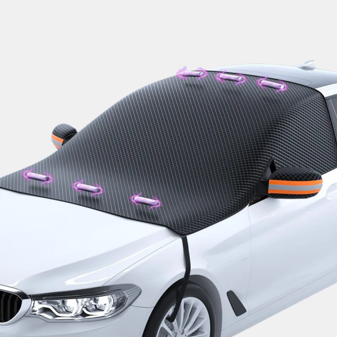 Magnetic Car Snow Cover – All-Season Windshield Protector with Easy Installation