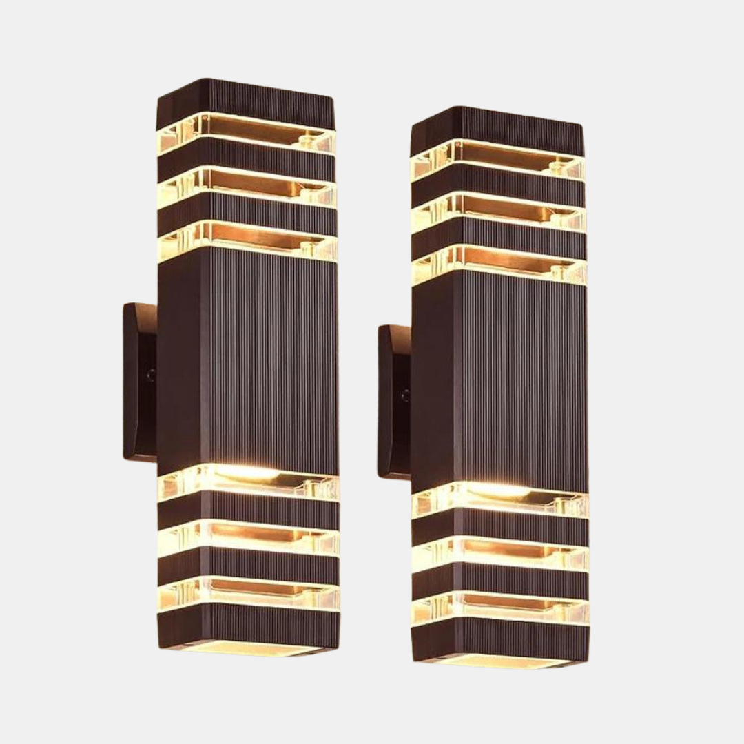 Modern Outdoor Wall Lantern – IP65 Waterproof Exterior Sconce for Garden
